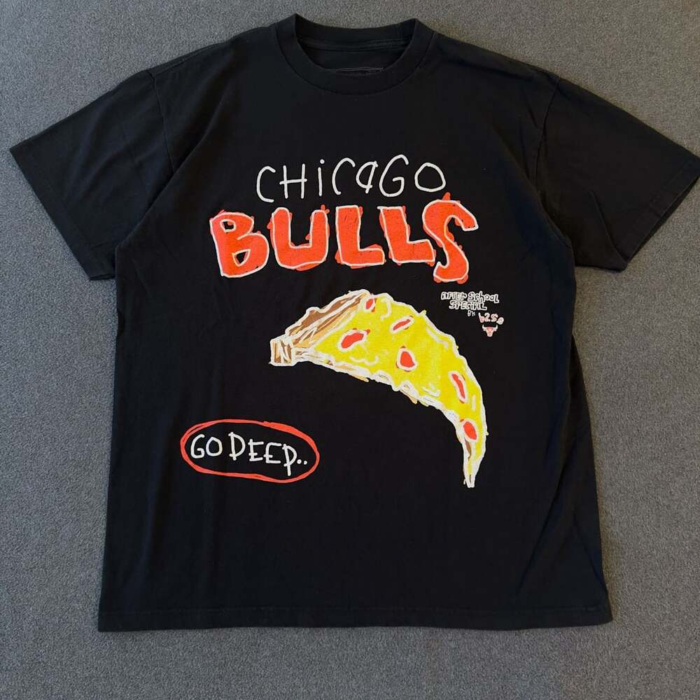 After School Special Chicago Bulls black Tshirt